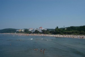 plaża międzyzdroje